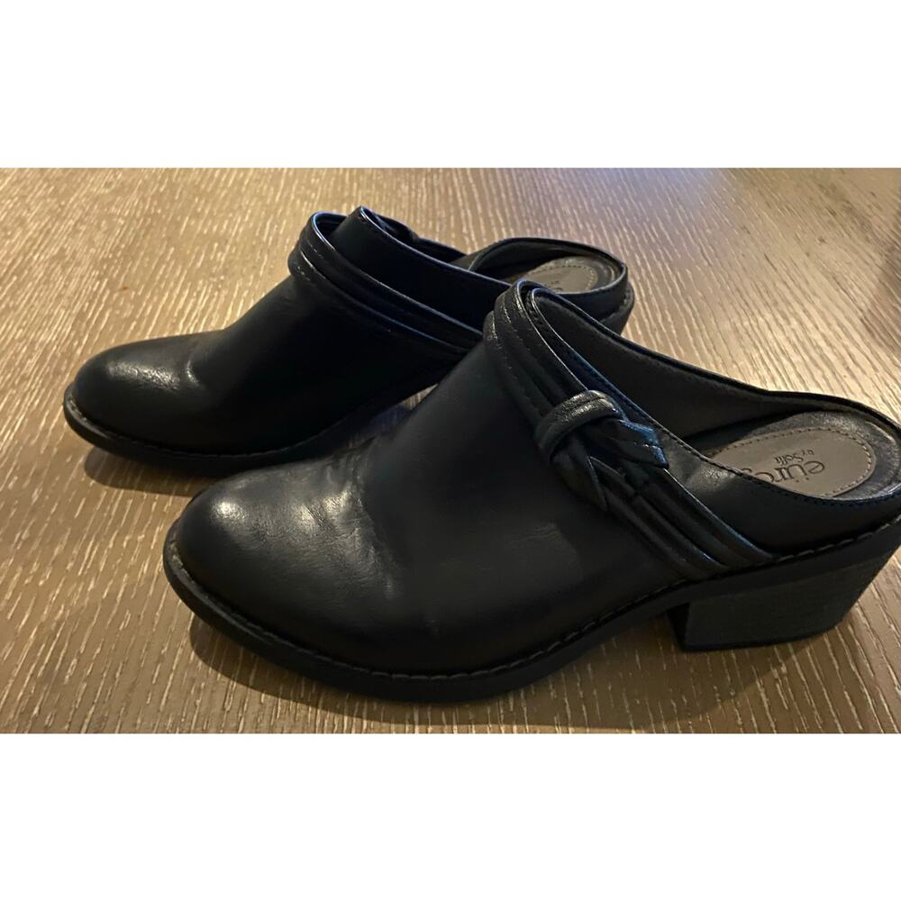 Euro Soft by Sofft Amelia Block Heel Clog Size 7